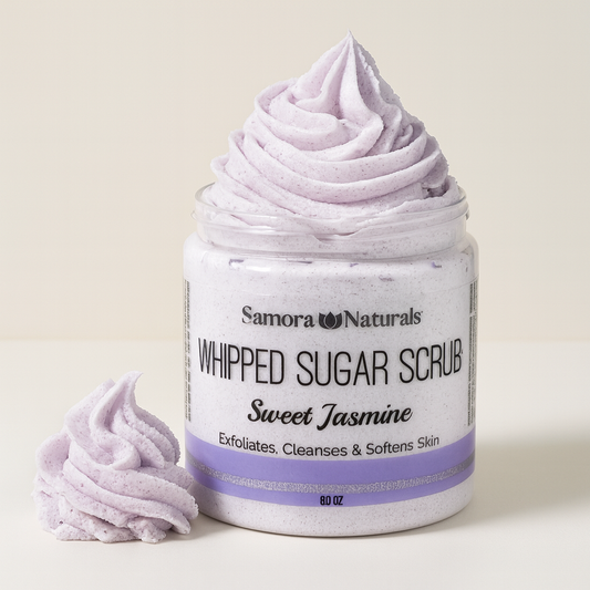 Sweet Jasmine Whipped Sugar Scrub